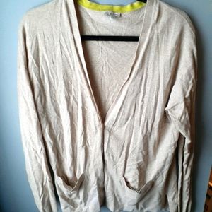 Gap Brand Silk blend cardigan size Med